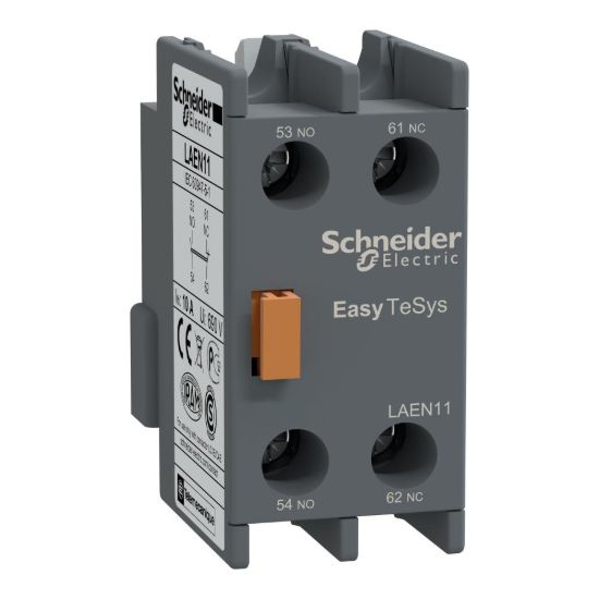Picture of Auxiliary contact block,Easy TeSys Control,1NO+1NC,for LC1E/CAE