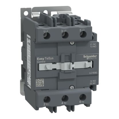 Picture of Contactor,Easy TeSys Control,LC1E,3P(3NO),AC-3,<=440V,80A,220V AC coil,50/60Hz