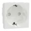 Picture of Socket-outlet, New Unica, 2P+E, 16A, Schuko, with shutter, white