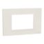 Picture of Cover frame, Miluz E, 3 gang, Ivory