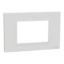 Picture of Cover frame, Miluz E, 3 gang, Aluminium