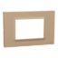 Picture of Cover frame, Miluz E, 3 gang, Bronze